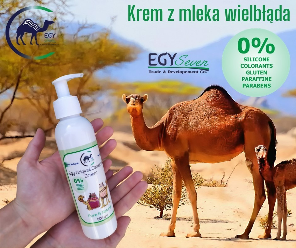 EGY ORIGINAL CAMEL MILK CREAM Egipt Krem Balsam Olsztyn Kup teraz