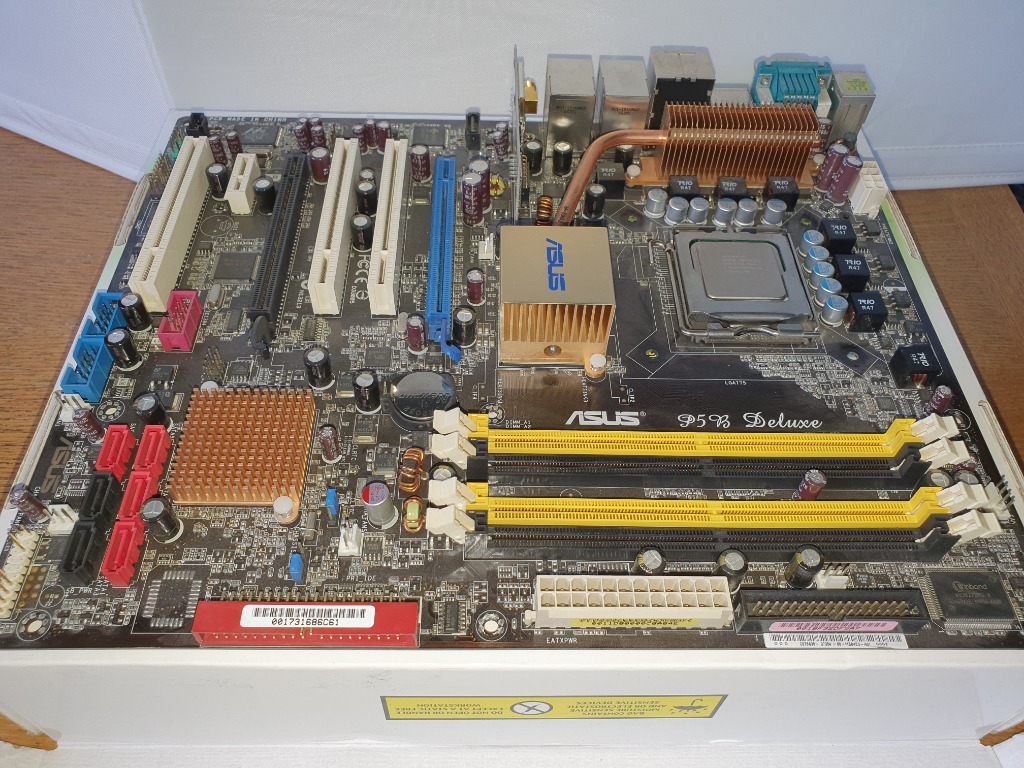 Płyta główna Asus P5B Deluxe + procek Core 2 Duo | Poznań | Kup teraz ...