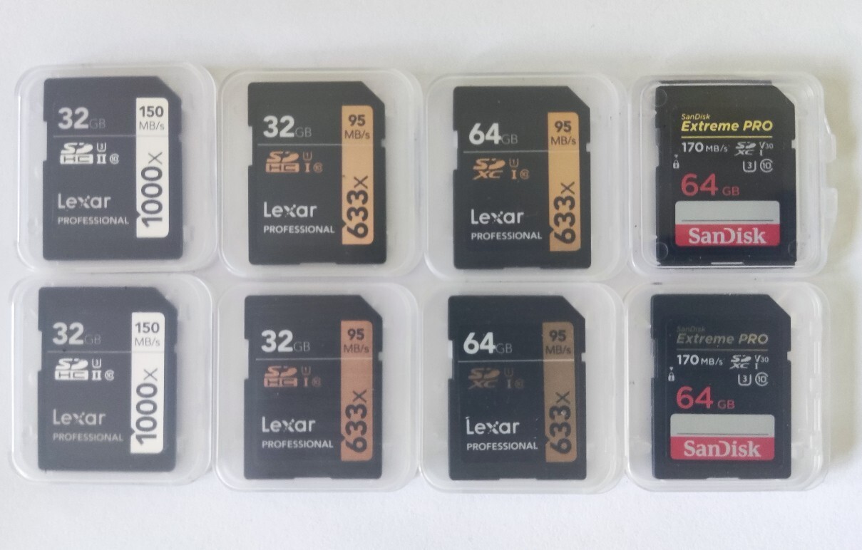 Karta pamięci SD SanDisk i Lexar zestaw kart Konin Kup teraz na