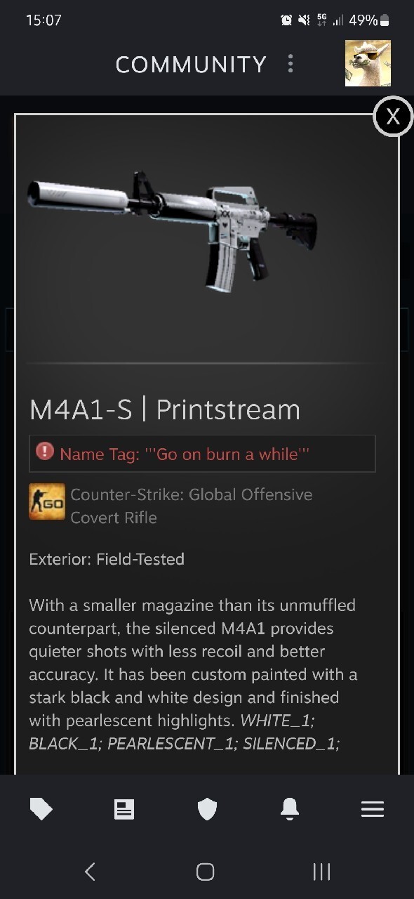 M4A1S Printstream FT SKIN CSGO Rogoźno Kup teraz na Allegro Lokalnie