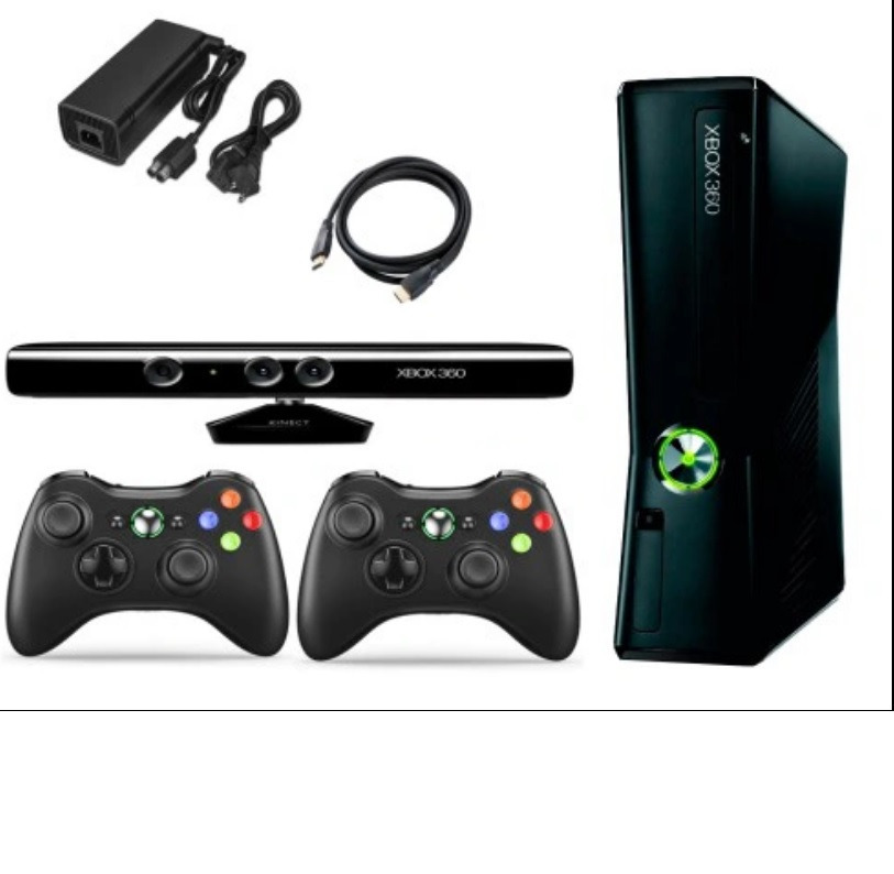 Konsola Microsoft Xbox Xbox 360 Slim 256 GB czarny | Strachówka | Kup teraz  na Allegro Lokalnie