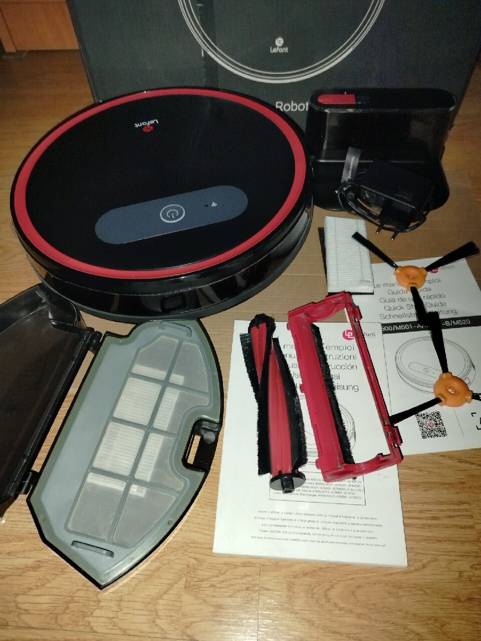 Robot sprzątający Lefant M501B Wifi Gniezno Kup teraz na Allegro