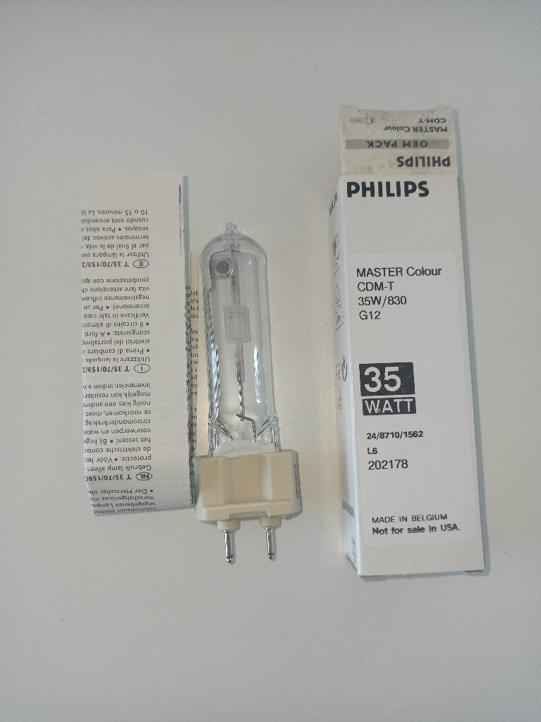 Philips MASTERcolour CDM-T 35W 830 - Lampada A Risparmio Energetico, WDL CDM - Foto 10