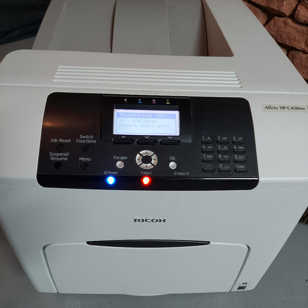 Drukarka Ricoh Aficio SP C430DN JAWOR Kup teraz na Allegro Lokalnie