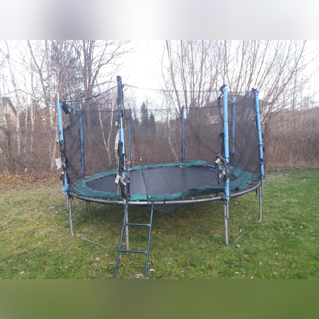 Trampolina 360 Cm Uzywana Cena 150 00 Zl Halinow Allegro Lokalnie