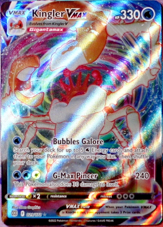 ポケモン Pokemon Brilliant Stars Kingler VMAX 029/172 | Warszawa