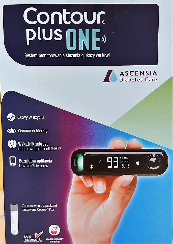 Glukometr Contour Plus One + PASKI 100 szt. GRATIS | Warszawa | Kup ...