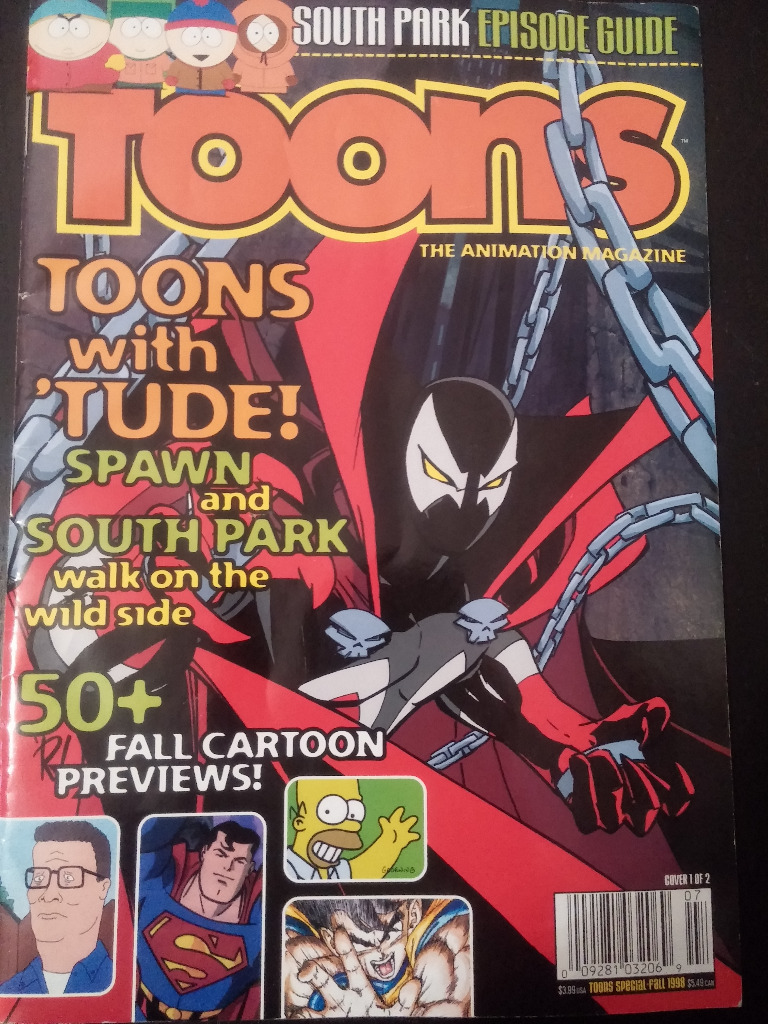 TOONS Animation Magazine Special Fall 1998 Elbląg Kup teraz na