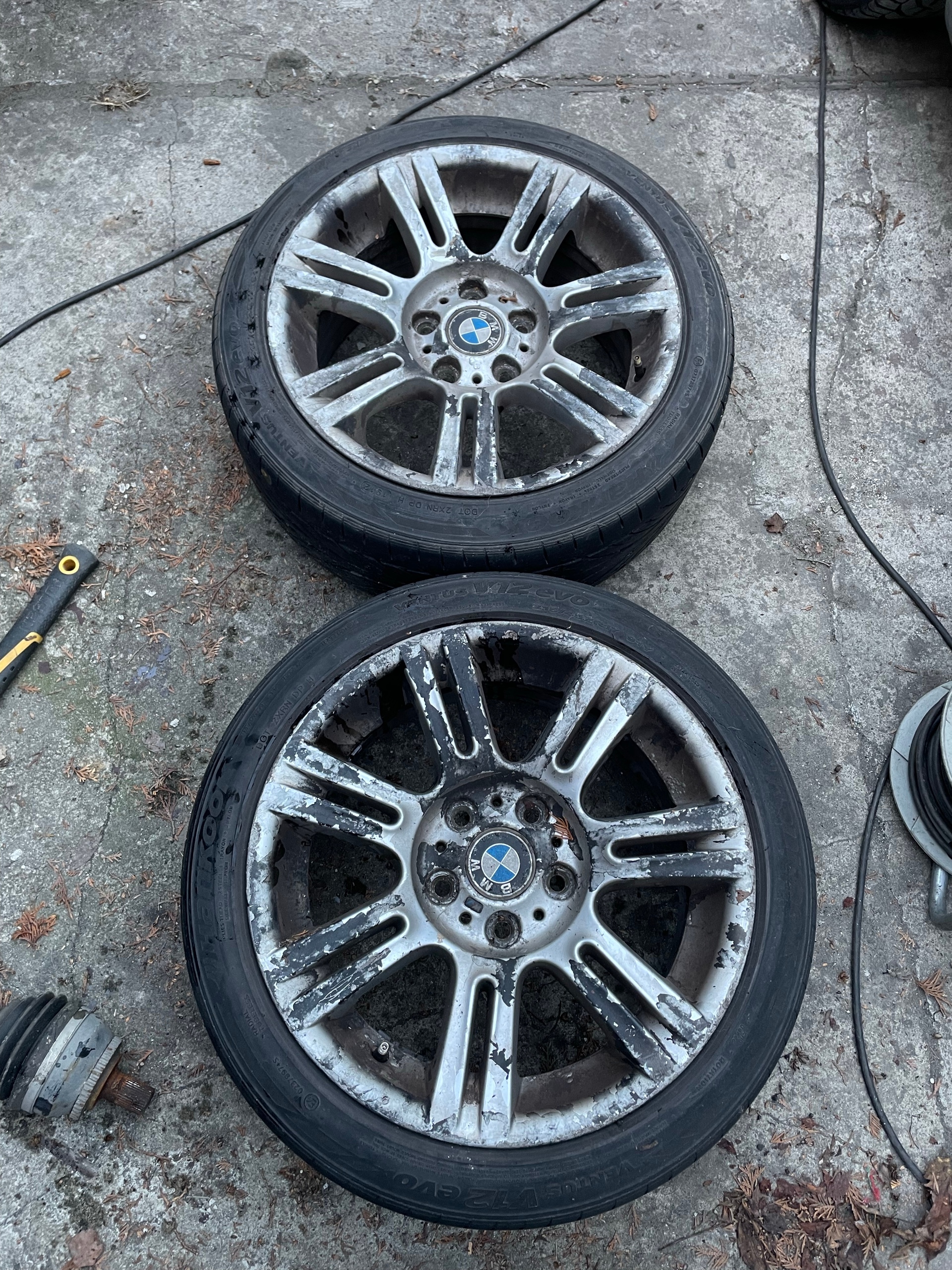 КОЛЕСА ДИСКИ BMW STYLING 194 ПАРА 5X120 17 8J 