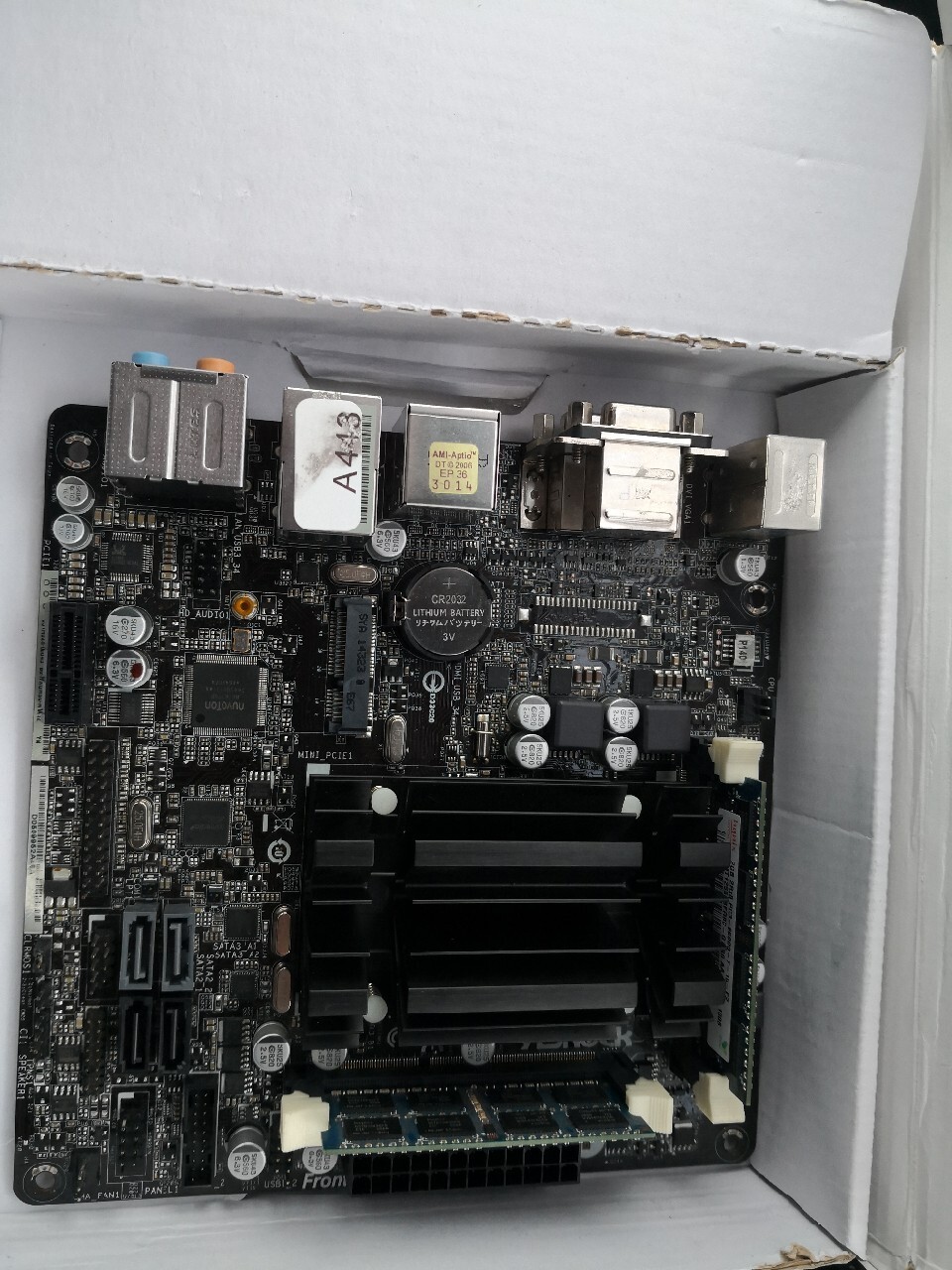 Asrock q1900 itx płyta główna + 4gb ram Krzepice Kup teraz na