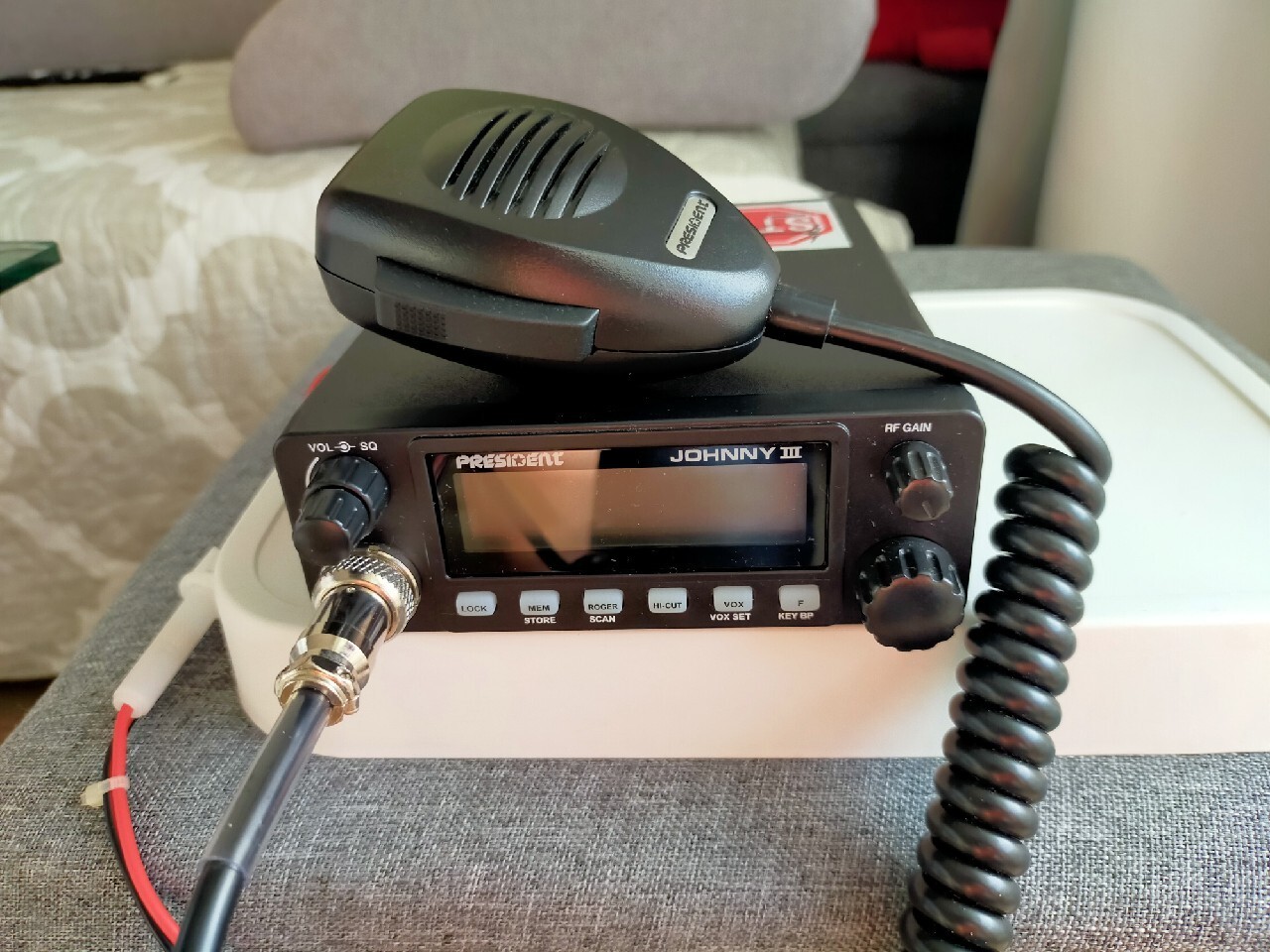 CB radio President Johnny III 3 ASC jak nowe KRAKÓW Kup teraz na