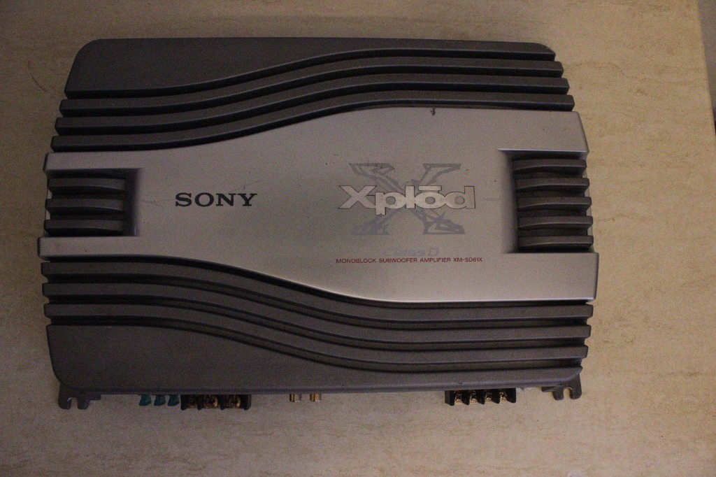 Sony Xplod Class D XMSD61X 1400W Monoblock Nowy Żmigród Kup teraz