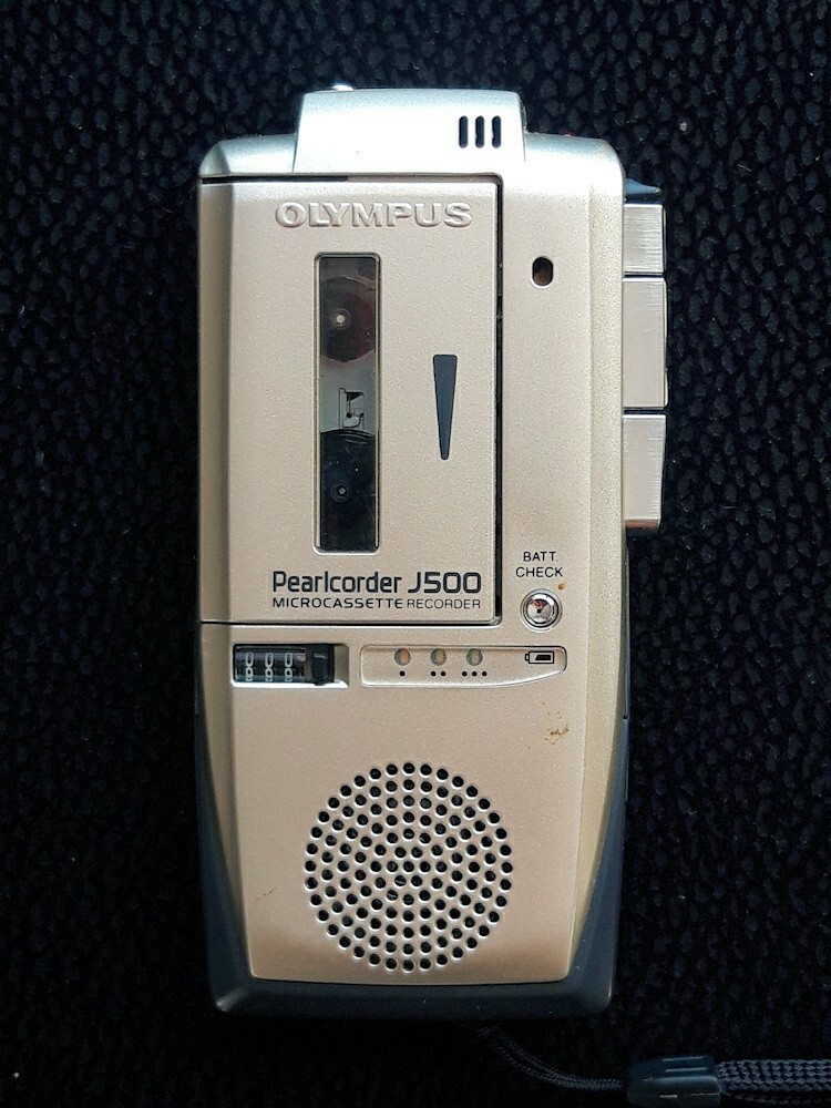 Dyktafon Olympus Pearlcorder J500 Wałbrzych Kup teraz na Allegro