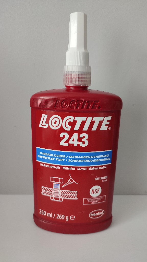 Loctite 243 250ml klej do zabezpieczenia gwintów | Bęczków | Kup teraz ...