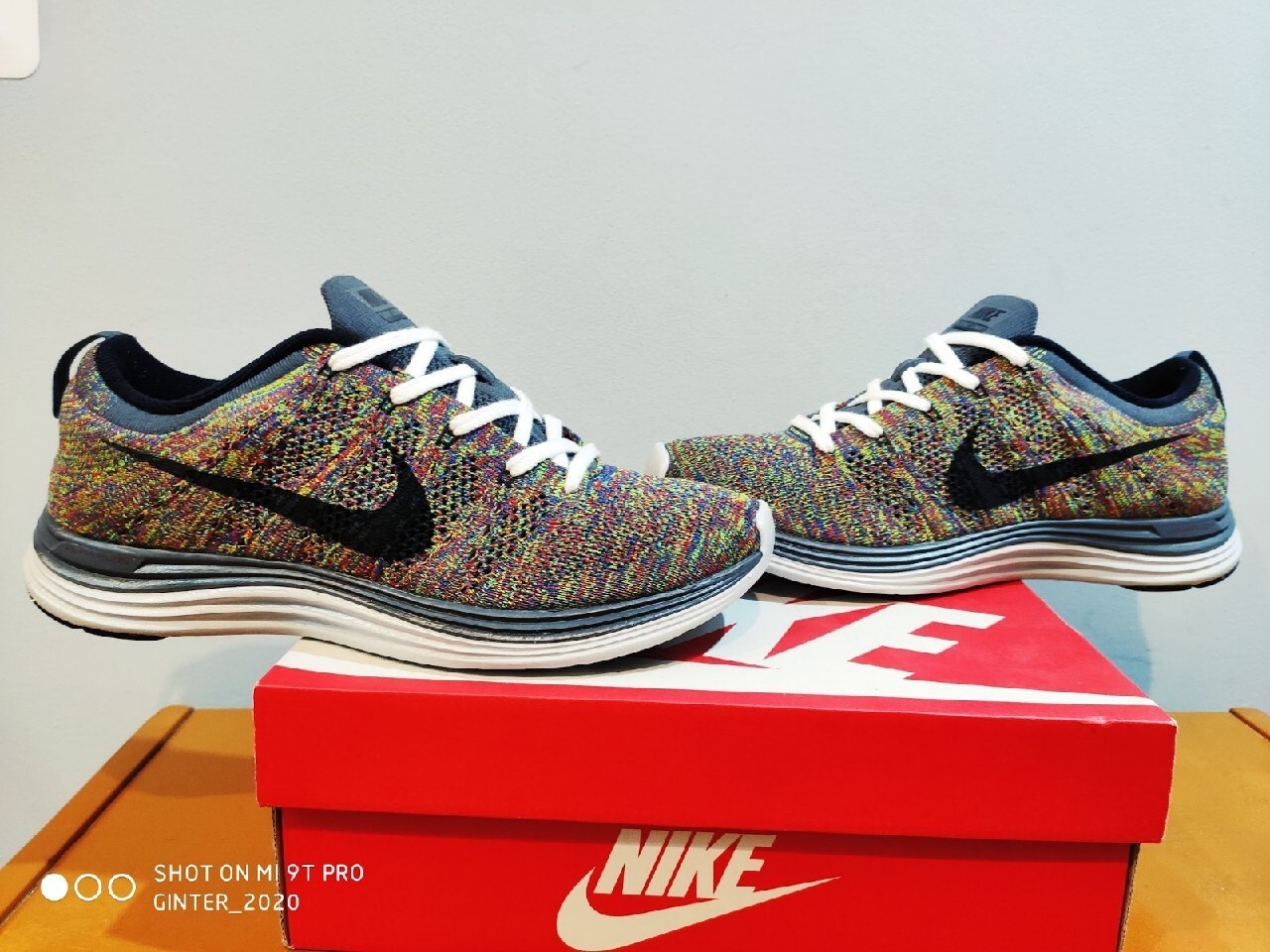 nike flyknit lunar 1 multicolor for sale