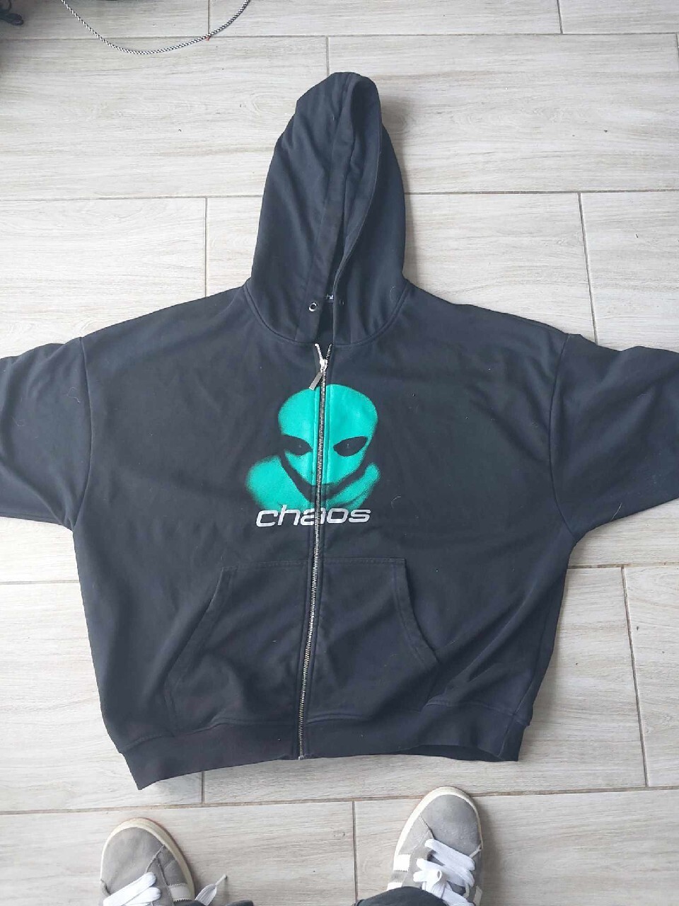 Chaos alien hoodie sale
