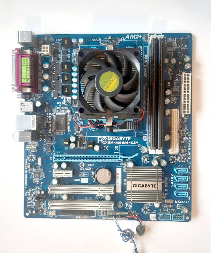 Płyta GIGABYTE GAM68MS2P AM2+/AM3 + PROCESOR BOX Kraków Kup teraz