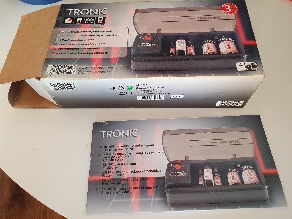 Ładowarka uniwersalna do akumulatorów Tronic KH967 Suwałki Kup teraz na Allegro Lokalnie