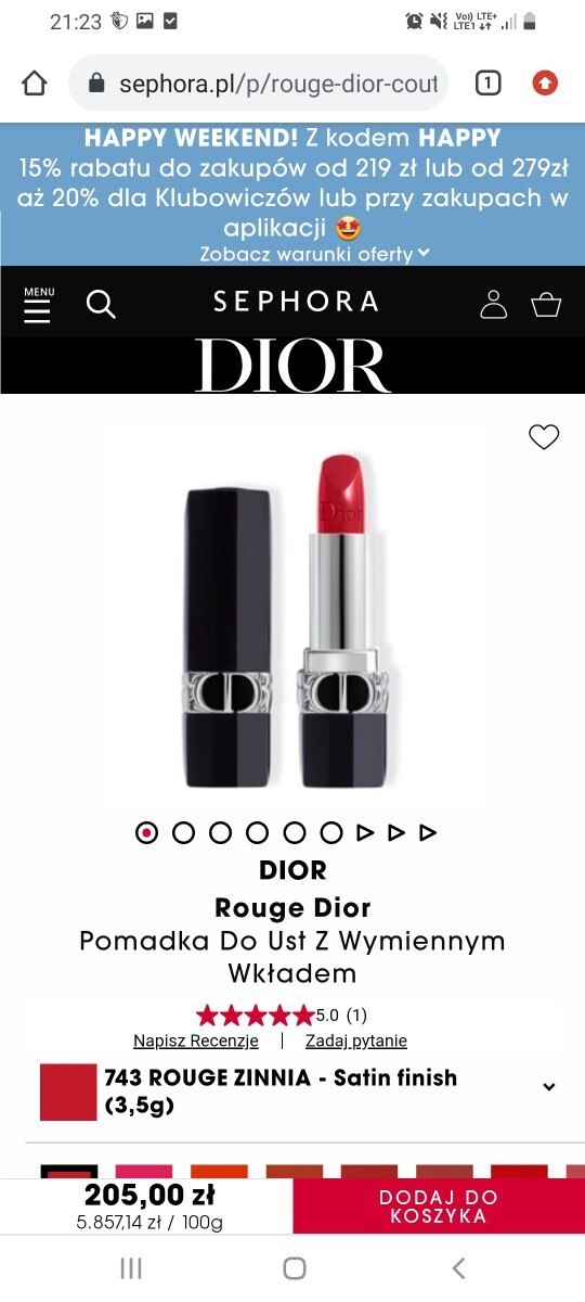 Dior rouge clearance zinnia
