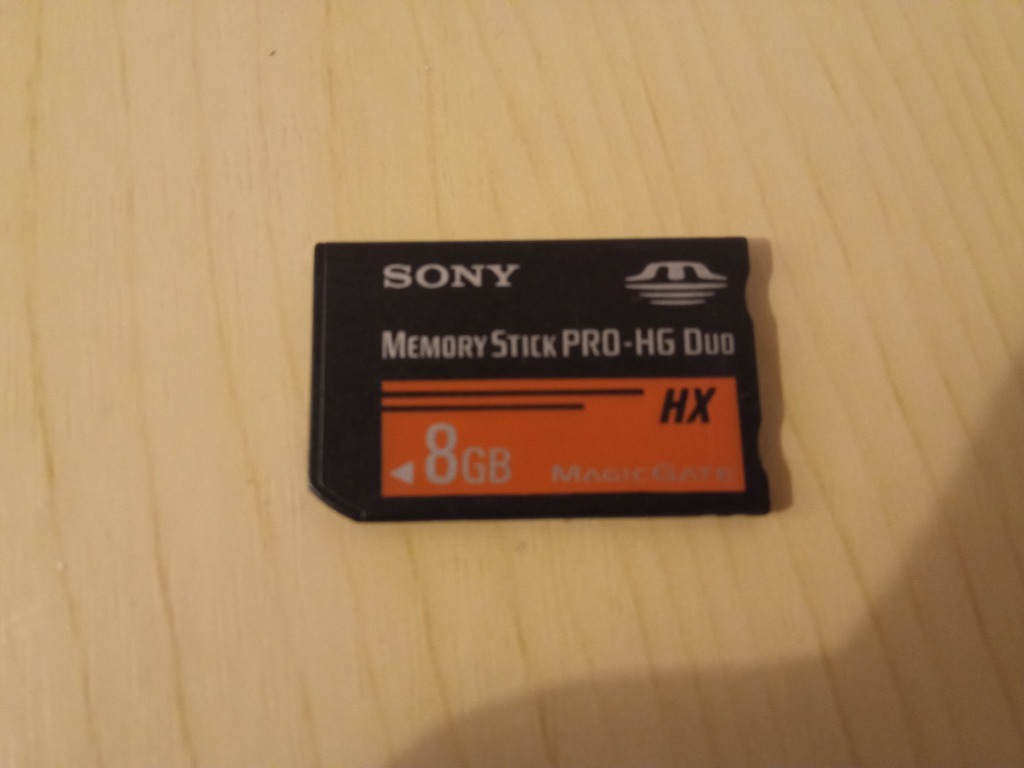 karta Memory Stick Pro Duo 8 gb do Sony PSP Kraków Kup teraz na