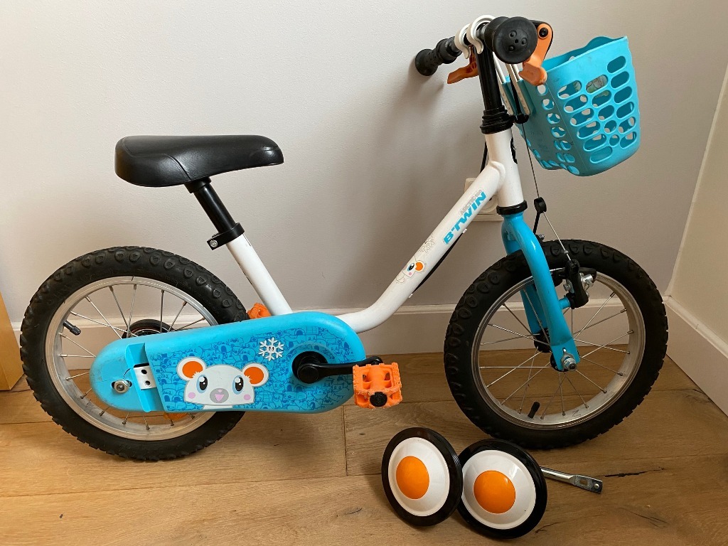 Rower btwin 100 Arctic 14" (decathlon) Płock Kup teraz na Allegro