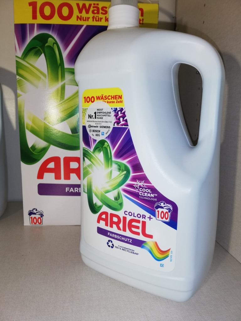 Ariel ŻEL do PRANIA 100 ARIEL color+ z NIEMIEC | marki | Kup teraz na ...