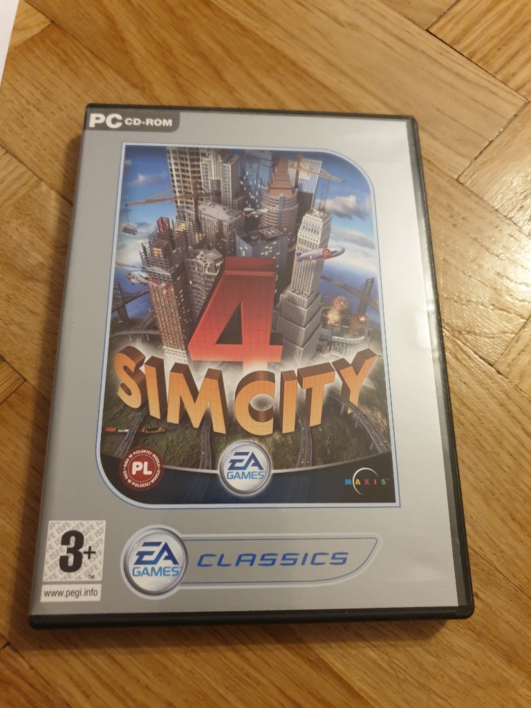 Sim City 4 - PC - Complet - Bon état - Jeu De Simulation Urbaine