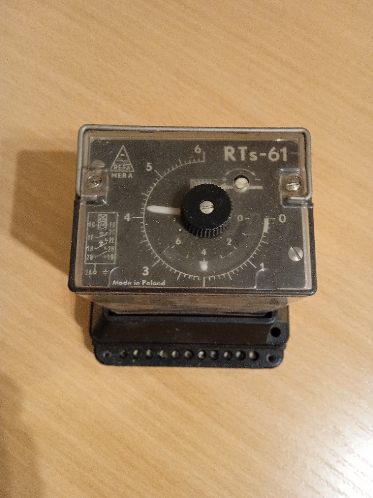 RTs-61 przekaźnik czasowy. Zakres od 0,5s do 6h | Białystok | Kup teraz ...