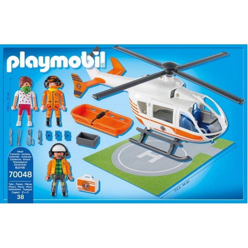 Playmobil 70048 City Life Helikopter Ratowniczy | Kup teraz Allegro Lokalnie