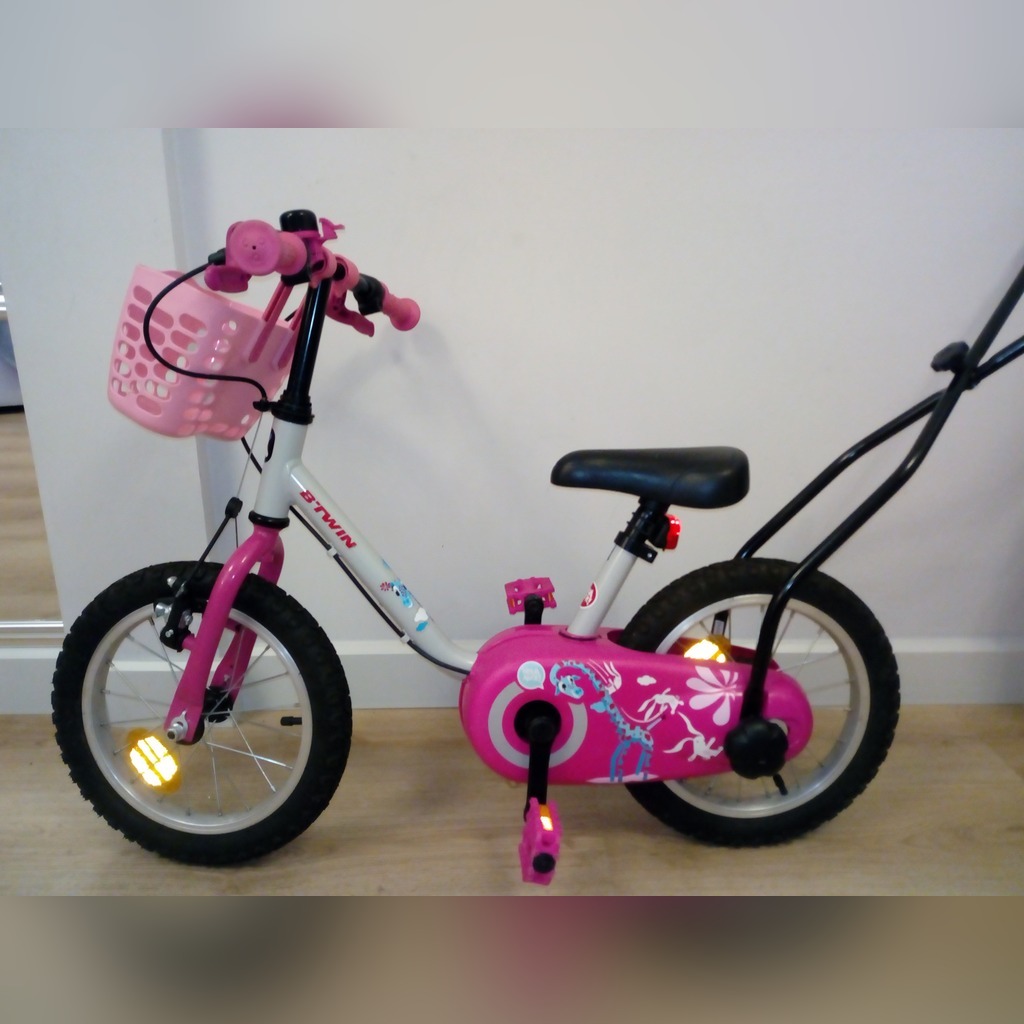 Rowerek b twin 14 cali rower z Decathlon dzieci Poznań Ogłoszenie