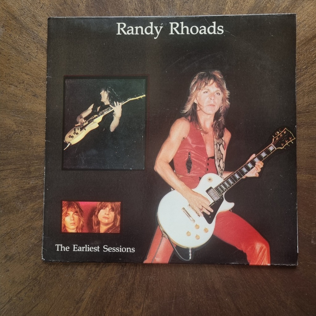 RANDY RHOADS The Earliest Sessions US Blue Lake Ozzy Osbourne ...