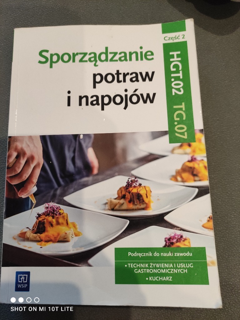 Sporządzanie Potraw I Napojów Towaroznawstwo I Przechowywanie żywności Sporządzanie potraw i napojów cześć 2 | Knurów | Kup teraz na Allegro
