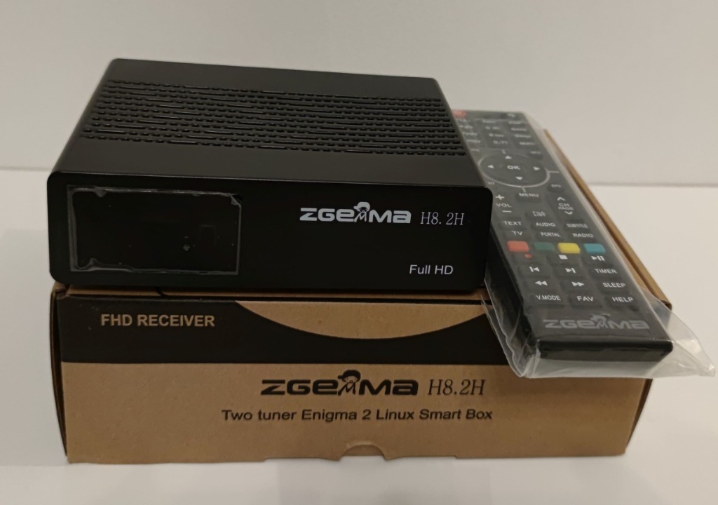 Zgemma H8.2H DVB-S2X DVB-T2 HEVC H.265