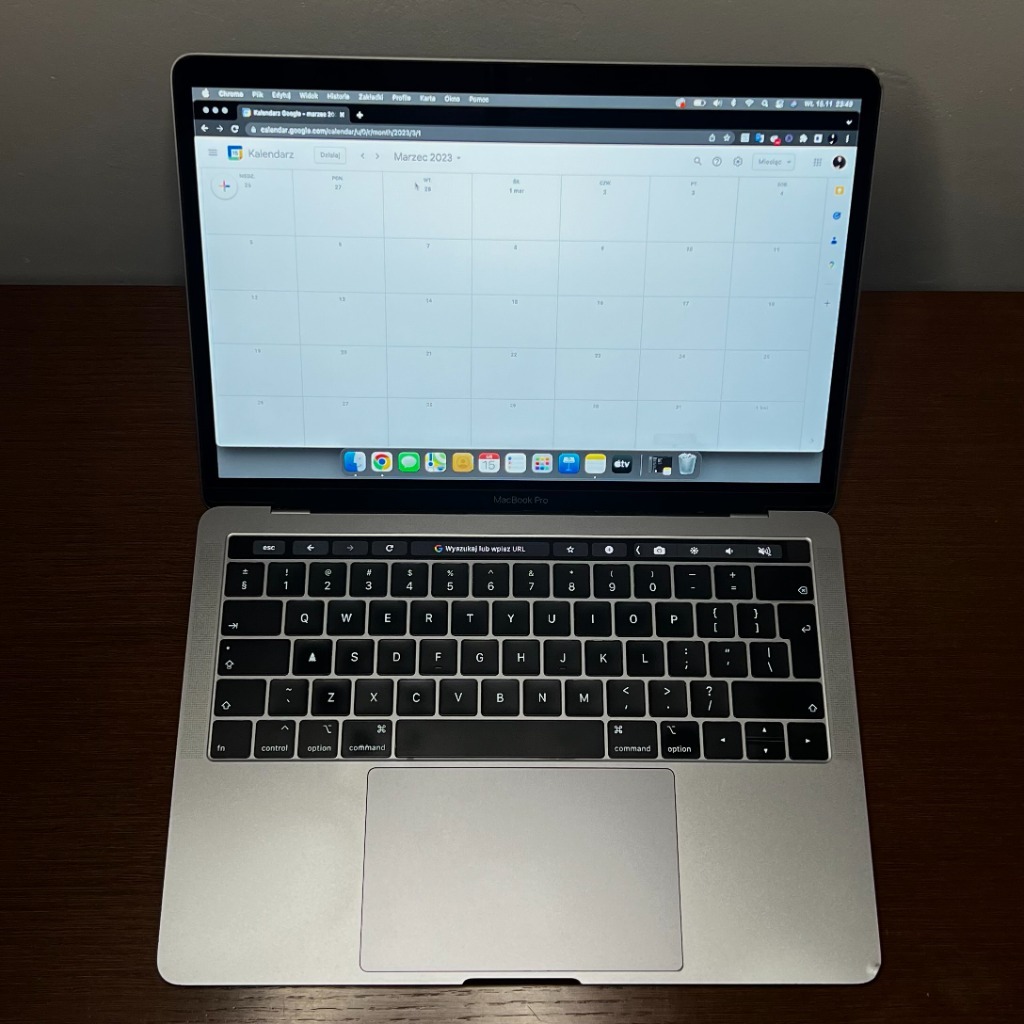Macbook 13 Pro 2019 A2159 - 256 GB - 8GB RAM - Int | Nowa Wieś | Kup ...