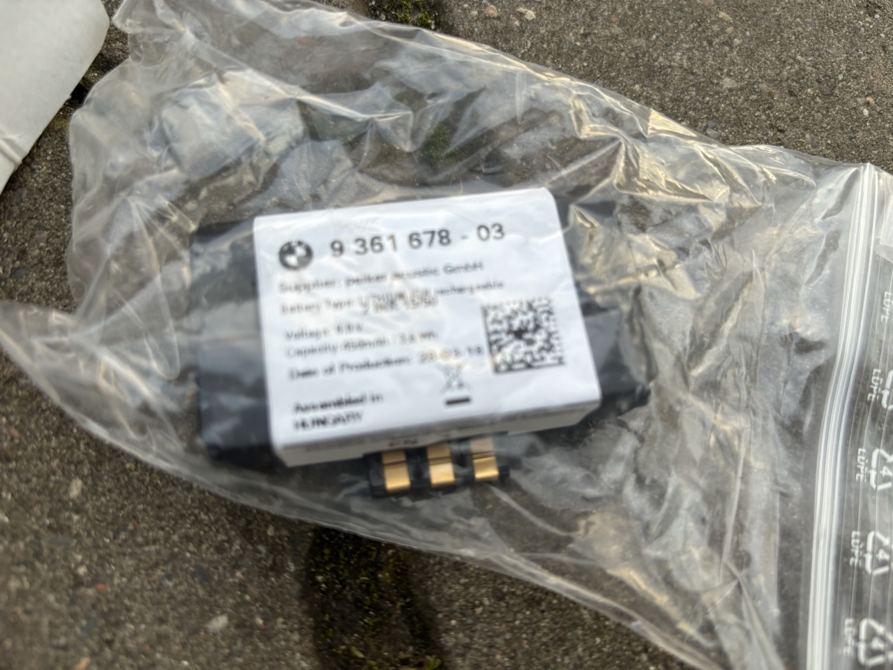 Bmw bateria akumulatorek moduł Telematic ATM 8V | Warszawa | Kup teraz ...