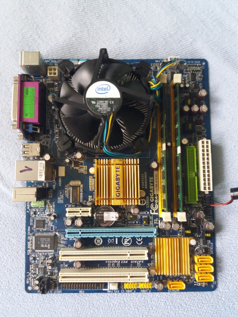 Licytacja Plyta Glowna Gigabyte Ga G31m Es2l E8500 4gb Ram Niepolomice Allegro Lokalnie