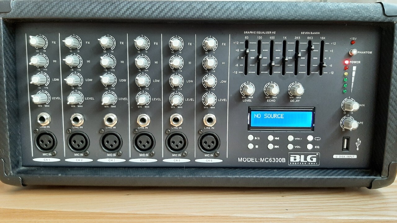 PREAMP mixer nowy 6CH usb Warszawa Licytacja na Allegro Lokalnie