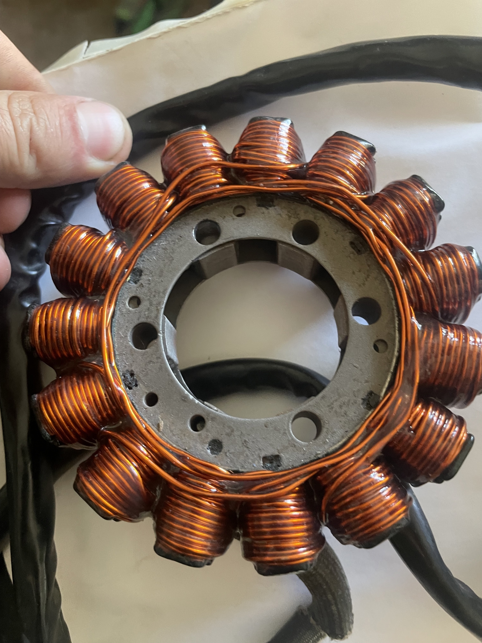 Stator uzwojenie alternator Kawasaki VN900 Vulcan Klimontów Kup teraz na Allegro Lokalnie