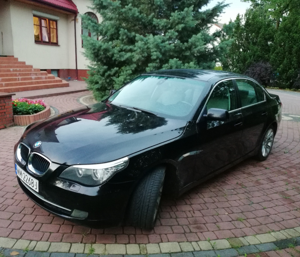 BMW E60 520D 2007rok 163KM Cena 24500,00 zł Mińsk