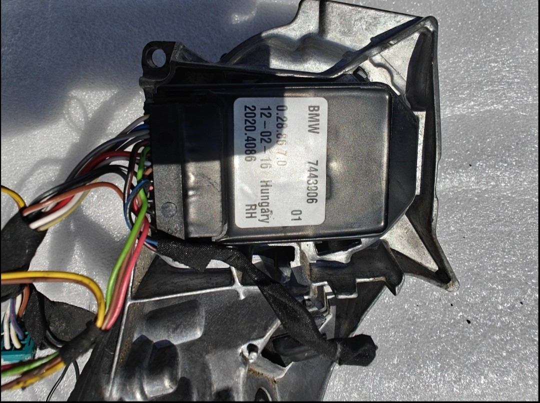 BMW КОМПЛЕКТ ПРОВОДІВ МОДУЛЬ ПРАВОЇ ДЗЕРКАЛА OE 7443906 
