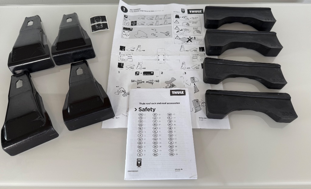 THULE НАБІР 145222 – КОМПЛЕКТ DO RANGE ROVER EVOQUE / ВЖИВАНИЙ 