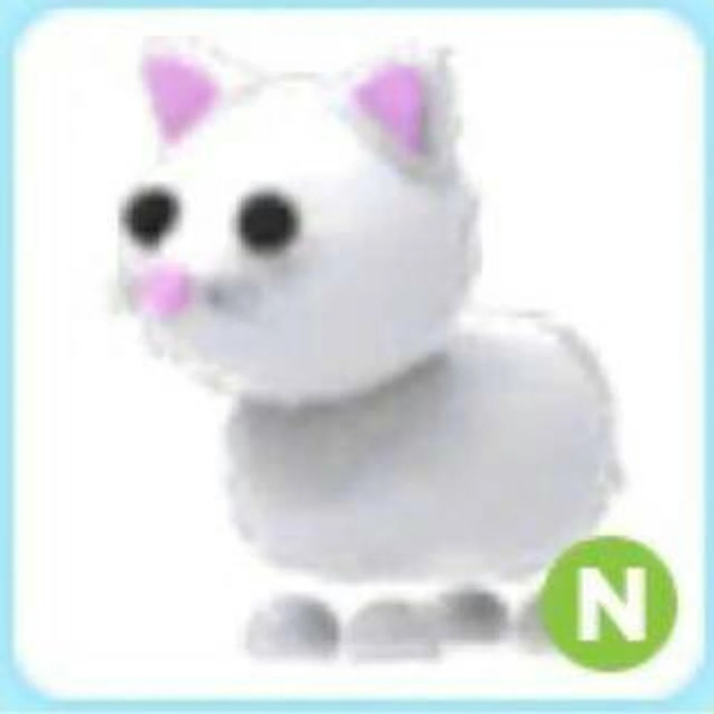 Neon Snow Cat Adopt Me Będzin Kup teraz na Allegro Lokalnie