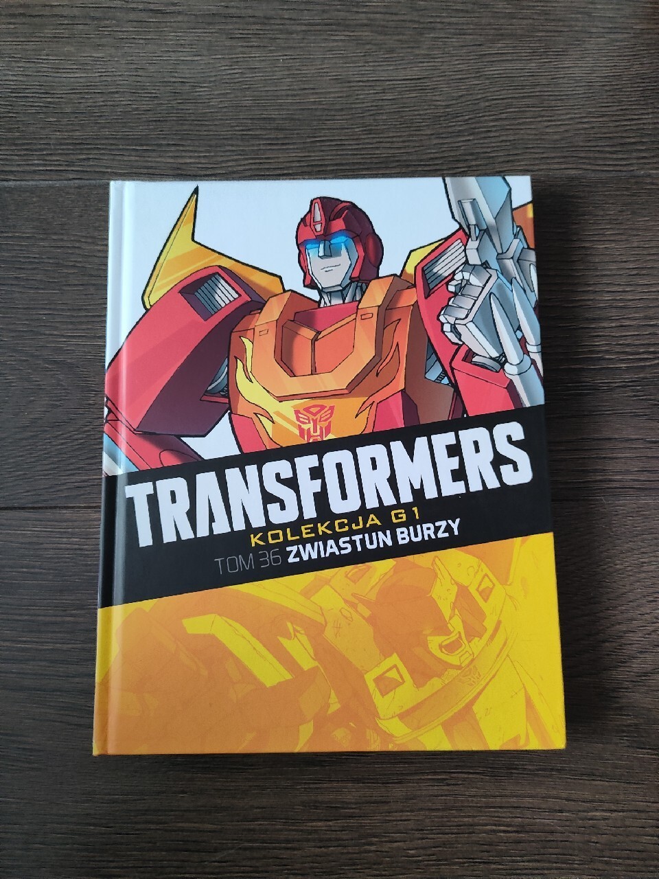 Transformers G1 tom 36 Zwiastun burzy Starogard Licytacja na
