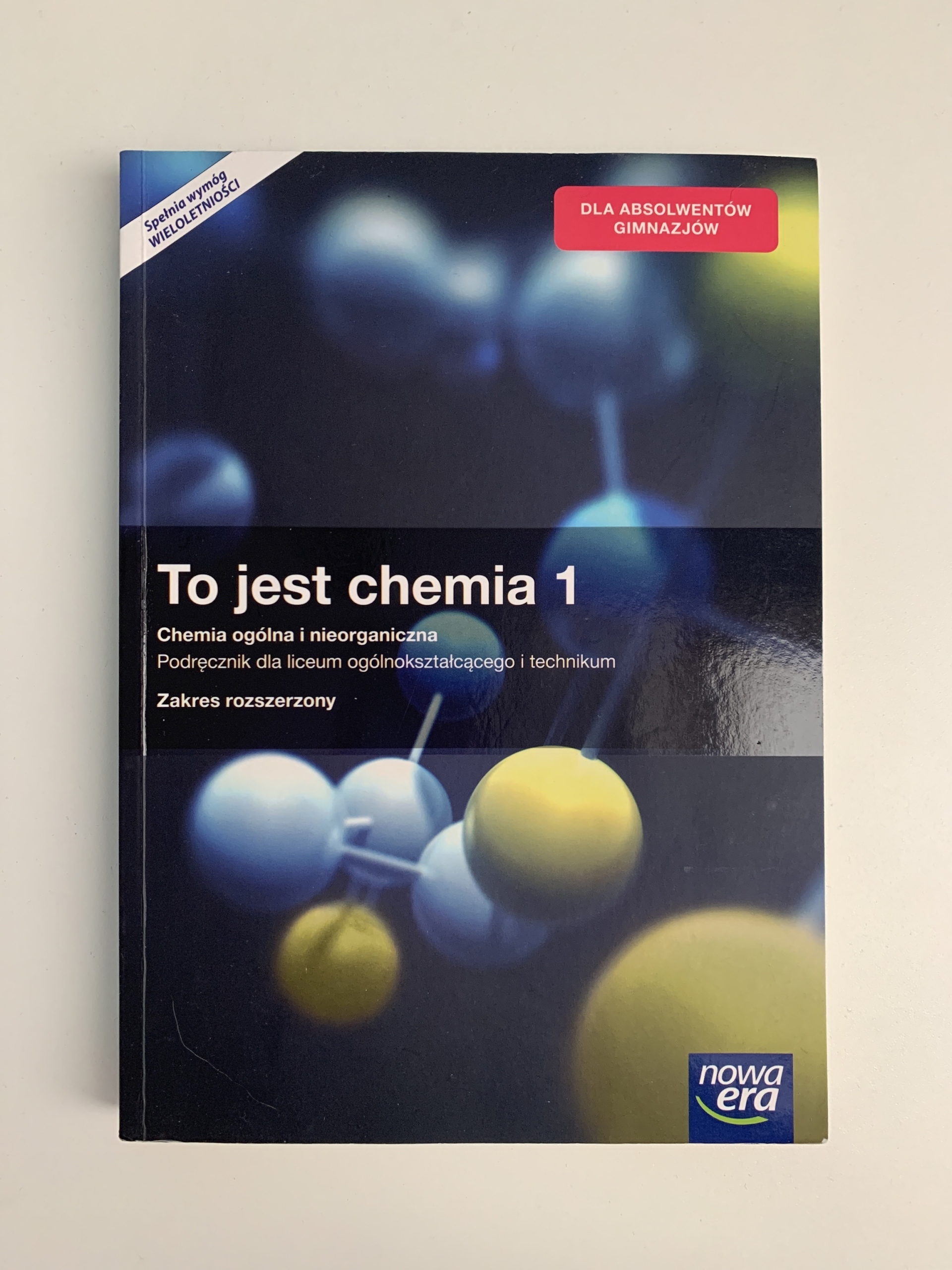 To Jest Chemia 1 E Podręcznik