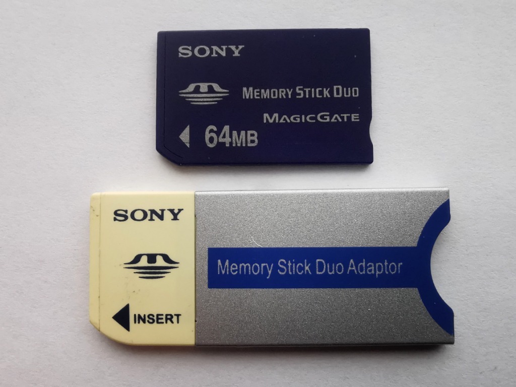Karta Memory Stick Duo 64 MB + Adapter Memory Stic Rędziny Kup
