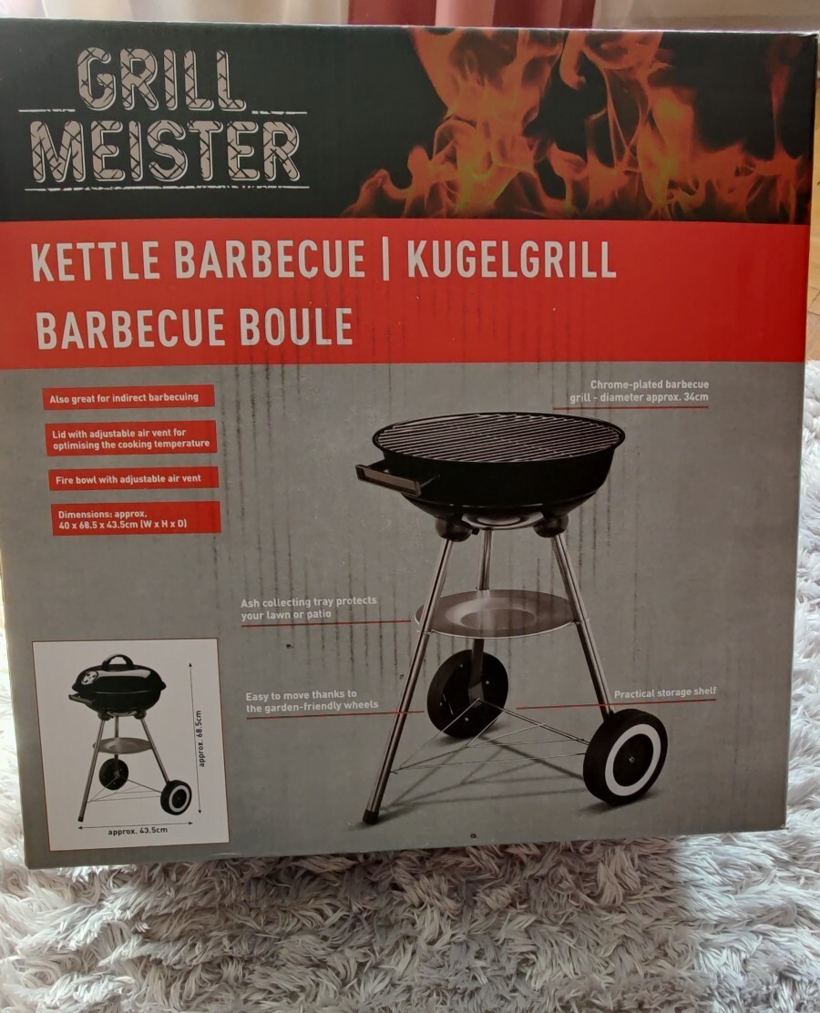 Grill kulisty na kółkach Grillmeister 34cm | Ciechanów | Kup teraz na  Allegro Lokalnie