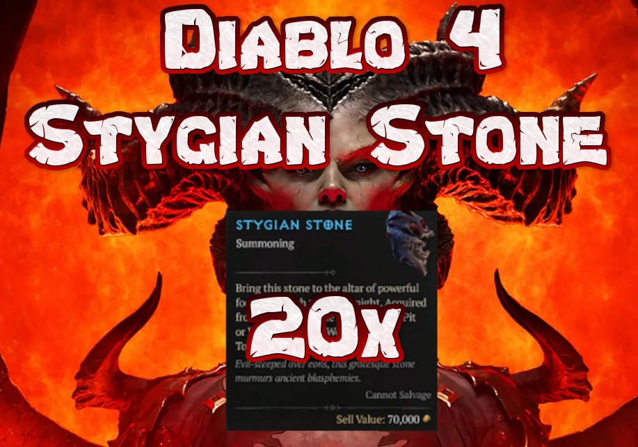 Diablo 4 Sezon 4 Stygian Stone x20 Częstochowa Kup teraz na Allegro Lokalnie