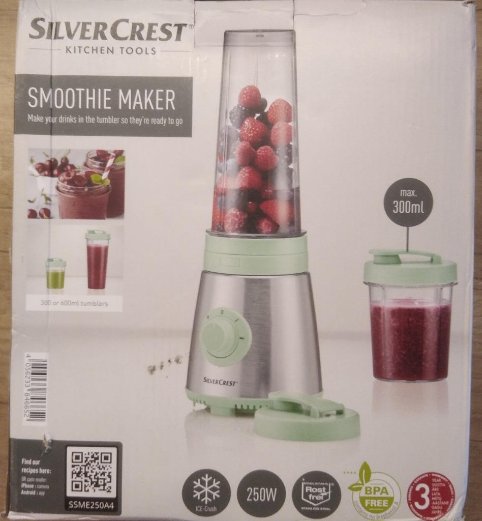 Silvercrest Blender do smoothie SSME 250 A4, 250 W Lublin Kup teraz