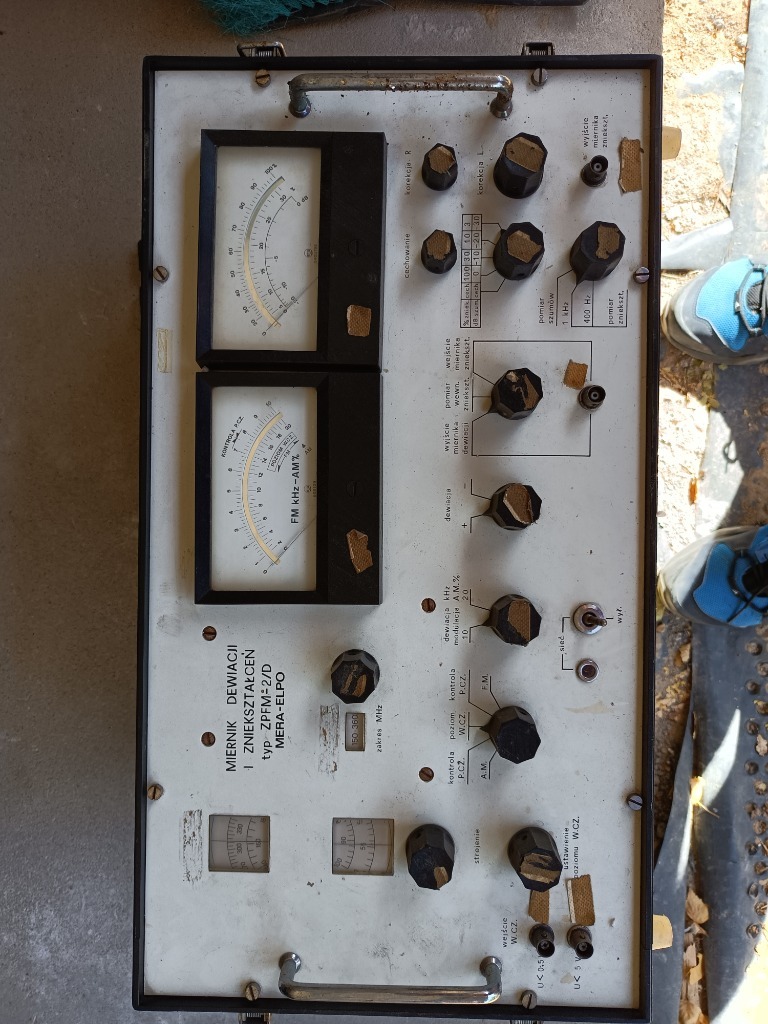 Miernik Dewiacji i Zniekształceń ZPFM 2 D MERAELPO | Hajnówka | Kup teraz na Allegro Lokalnie