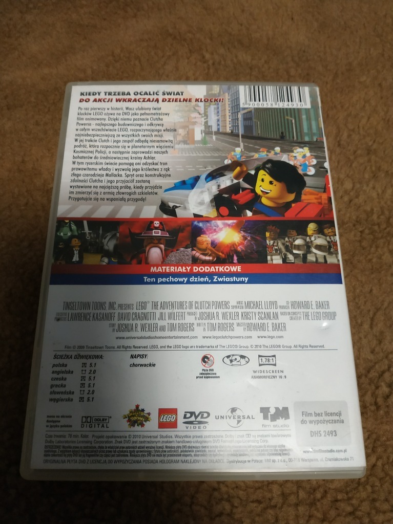 Lego Clutch Powers Wkracza do Akcji DVD Wiry Kup teraz na Allegro